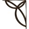 Ekena Millwork Versailles Wrought Iron Bracket, (Single center brace), Antiqued Pale Gold 1 1/2"W x 12"D x 15"H BKTM01X12X15SVEAPG - alternate 3